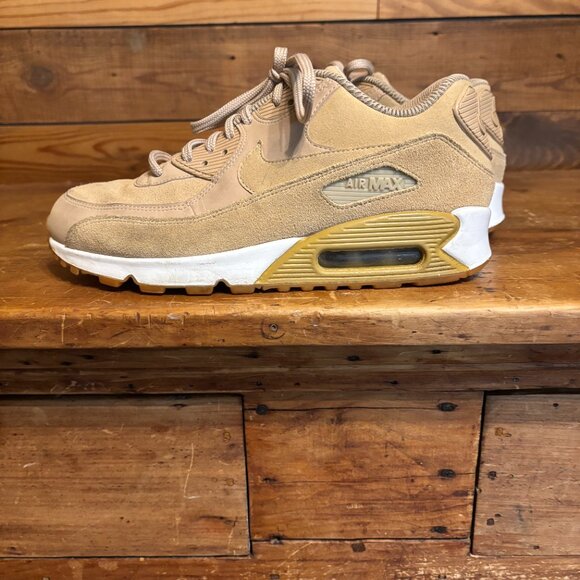 Ladies Nike Suede Air Max Sneakers - Picture 2 of 6